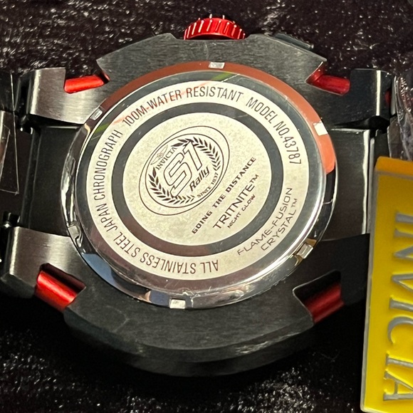 Invicta JM Correa S1 Rally Quartz Chronograph Watch With Autograph Helmet Case - Picture 10 of 13